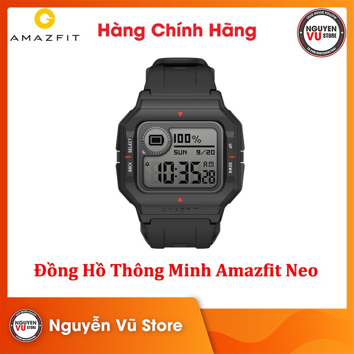 Đồng hồ thông minh Huami Amazfit Neo - Hàng Chính Hãng