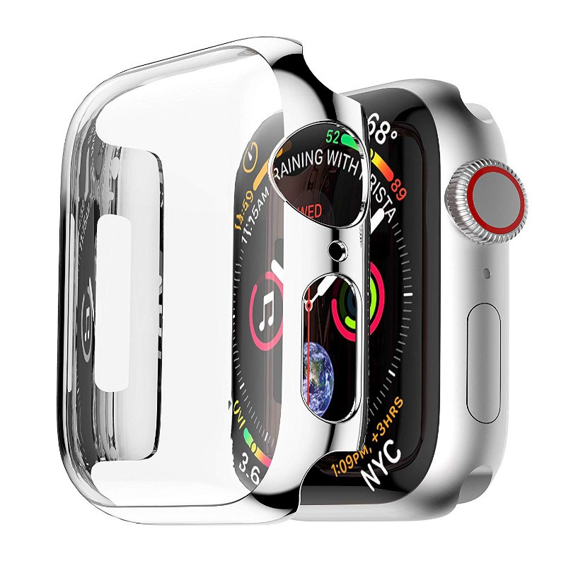 360 Screen Protector Bumper PC Hard Case for Apple Watch Series 4/3/2/1 for iWatch 38/40/42/44mm
