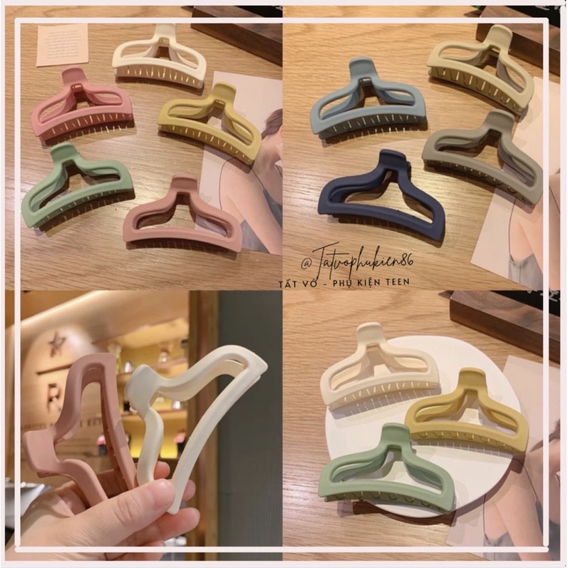 Kẹp càng cua ❤️SALE❤️  Kẹp tóc hàn quốc mẫu mới chất lì k bám bụi có sẵn TT210