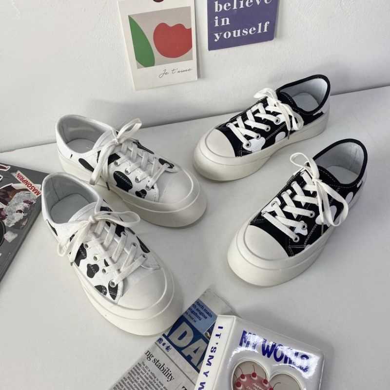 0Giày Thể Thao Đế Bằng