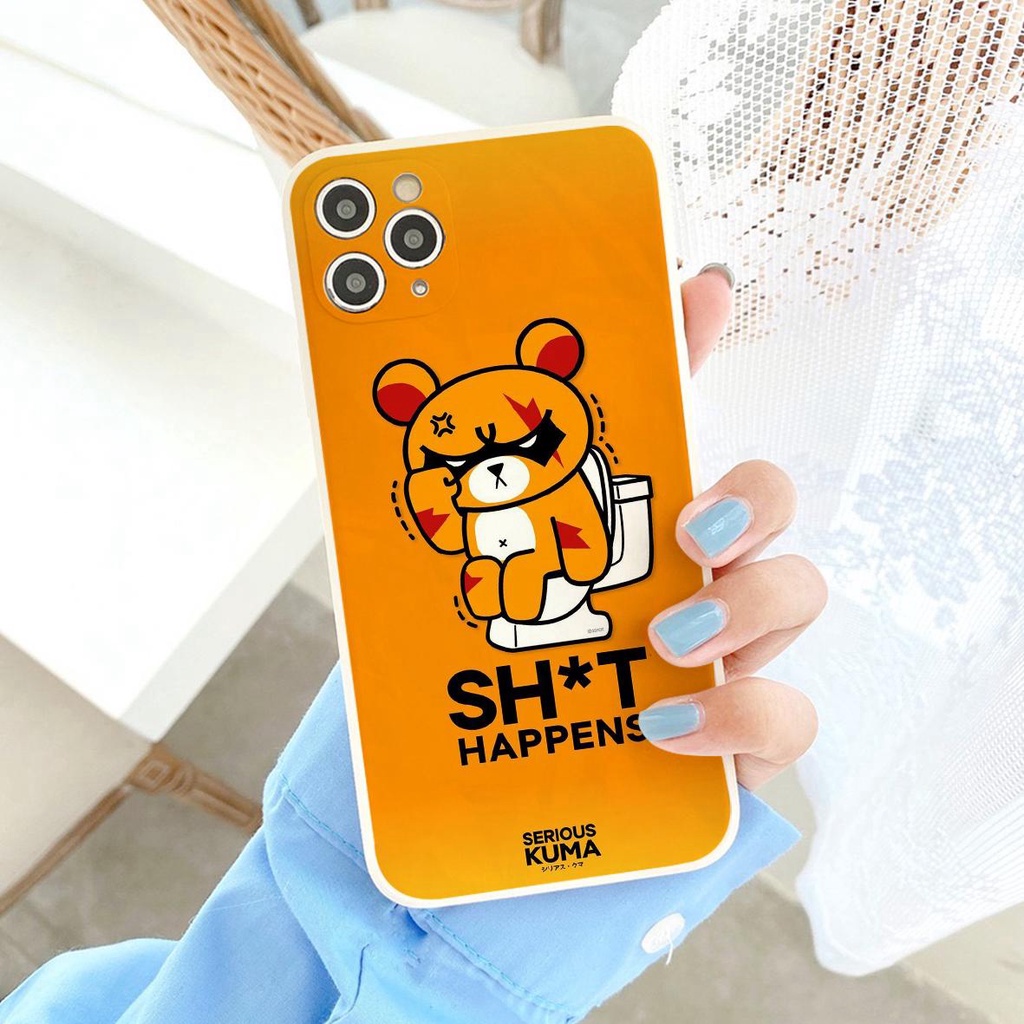 Ốp lưng viền vuông Kem T170