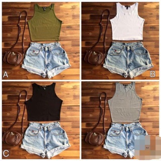 Áo croptop mini
