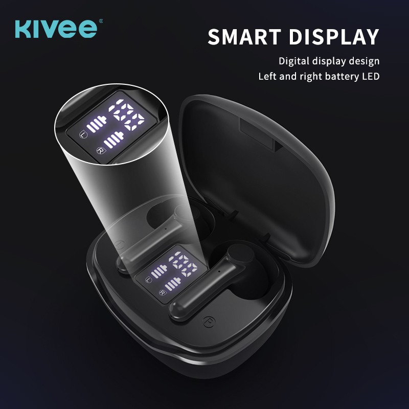 【Giảm 15% toàn bộ cửa hàng】Kivee TW72 True Wireless Bluetooth  Headset  High-quality Stereo Game Sound