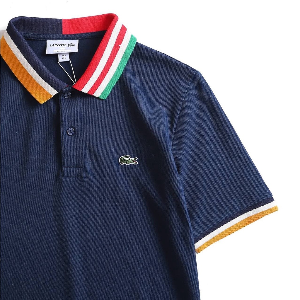 ÁO THUN POLO NGẮN TAY CỔ TRỤ  POLO LACOSTE