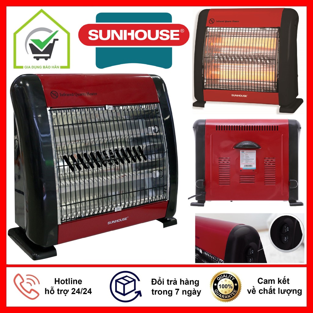 Máy Sưởi Điện Hồng Ngoại Cao Cấp SUNHOUSE SHD7013 - An Toàn Tiện Ích, Hàng Chính Hãng