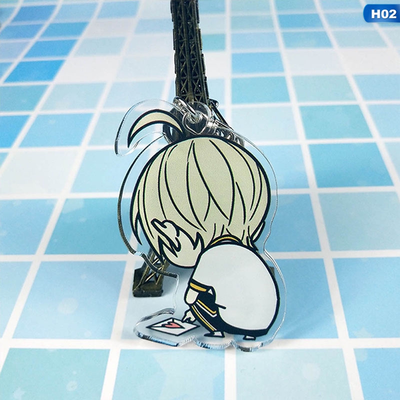 flowersqueen Móc khóa hình nhân vật hoạt hình 19 Days Old Xian Hetian Jian Yi độc đáo dễ thương