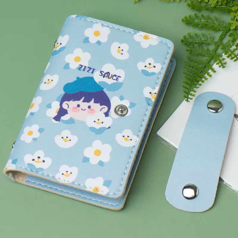 Ví nữ đựng thẻ mini cute nhiều ngăn dễ thương 24 ngăn bỏ túi nhỏ gọn giá rẻ thời trang Hàn Quốc cao cấp đẹp LUKADO VN43