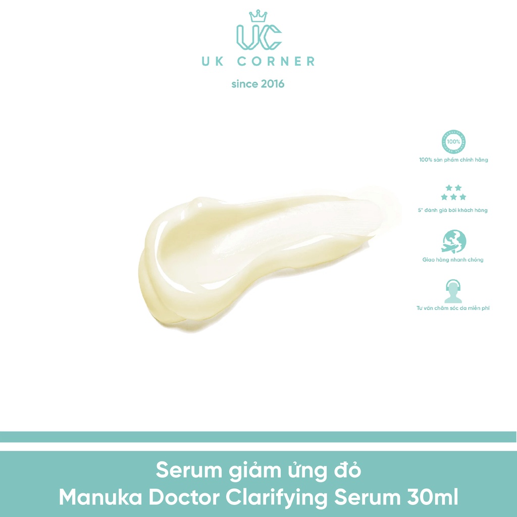 Serum giảm ửng đỏ Manuka Doctor Clarifying Serum