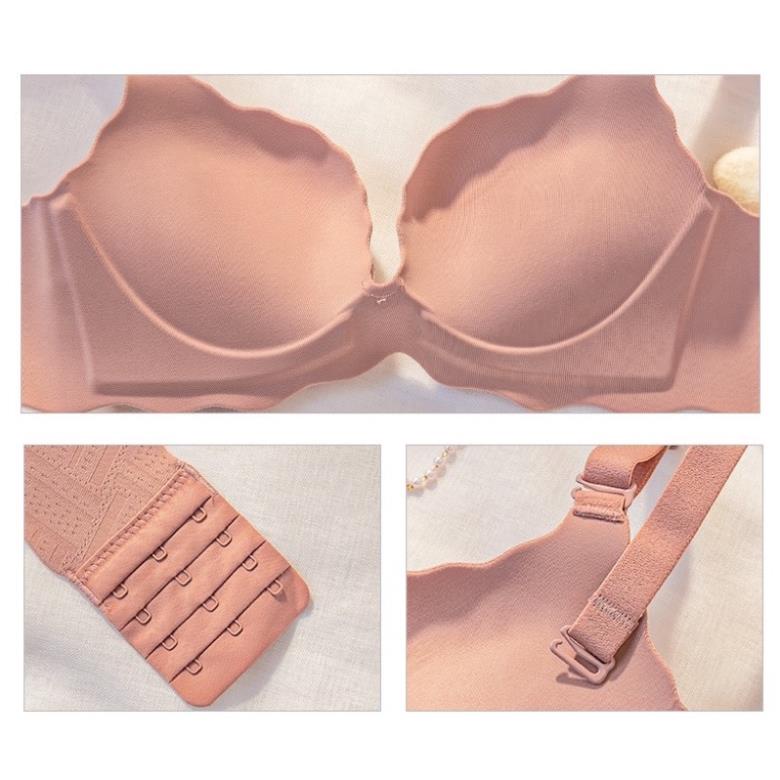 👙 Áo Lót Su Softie Viền Sóng 3D Nâng Ngực Thời Trang Dành Cho Nữ 361 👙