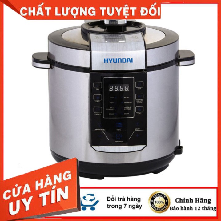 Nồi hầm điện tử Chính Hãng HYUNAI HDE 2500S An Tòan Và Tiết Kiệm Thời Gian [FreeShip Xtra]