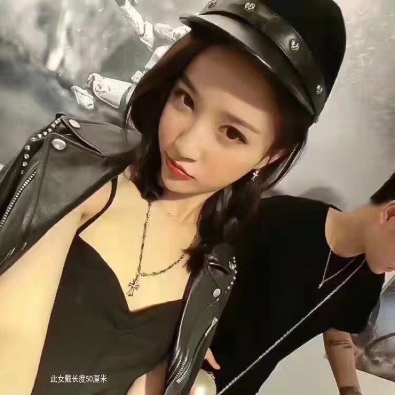 VÒNG CỔ CHROME HEART THÉP TITAN CH-42-Dây chuyền Titan Thánh Giá Chrome heart CH-42/Chrome heart necklace