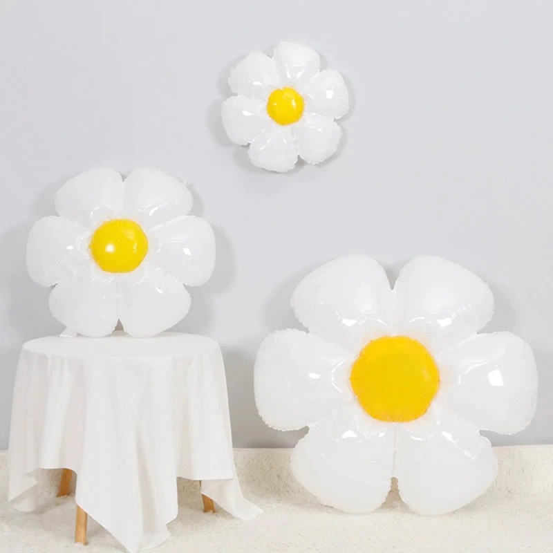 1 / 3 Bong Bóng Hình Hoa Cúc Trang Trí Tiệc