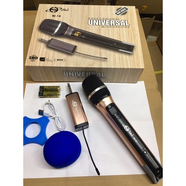 Mic hát Karaoke đa năng không dây cao cấp 1 cây