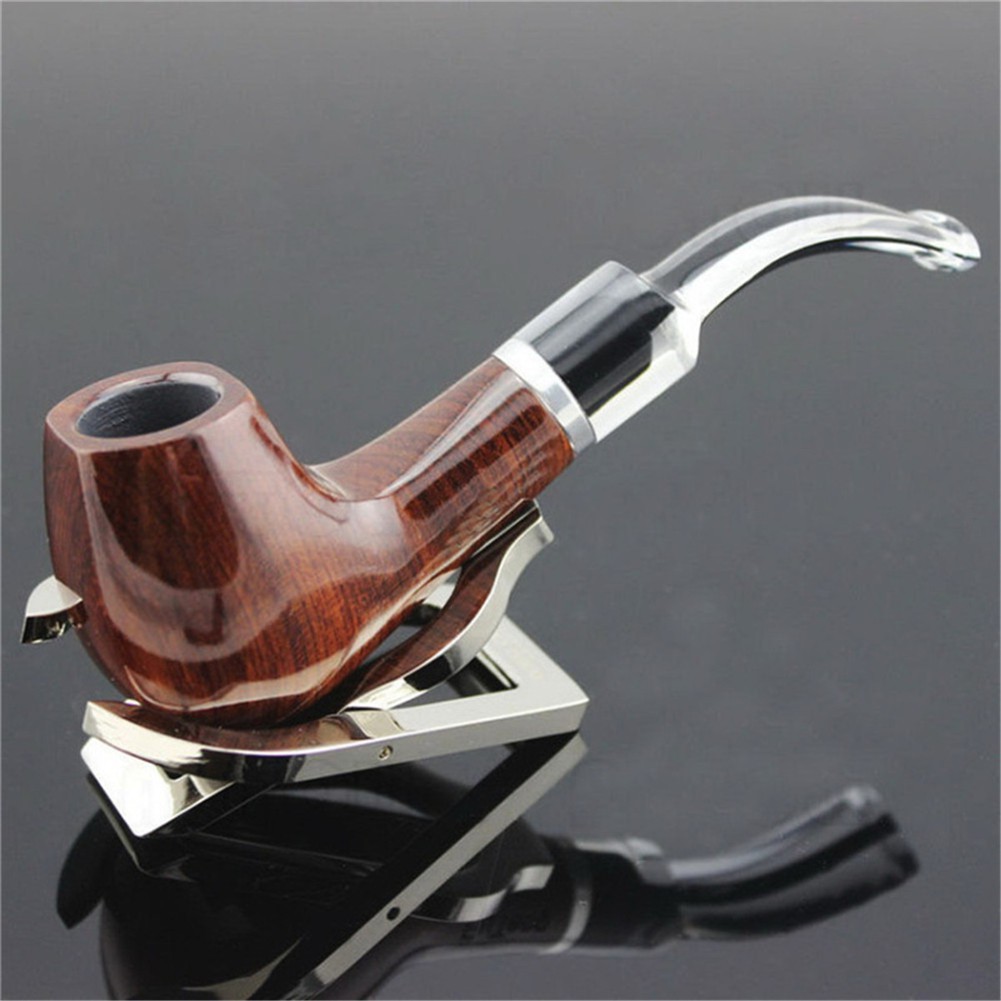 Steel Portable Foldable Cigar Tobacco Pipe Stand Holder