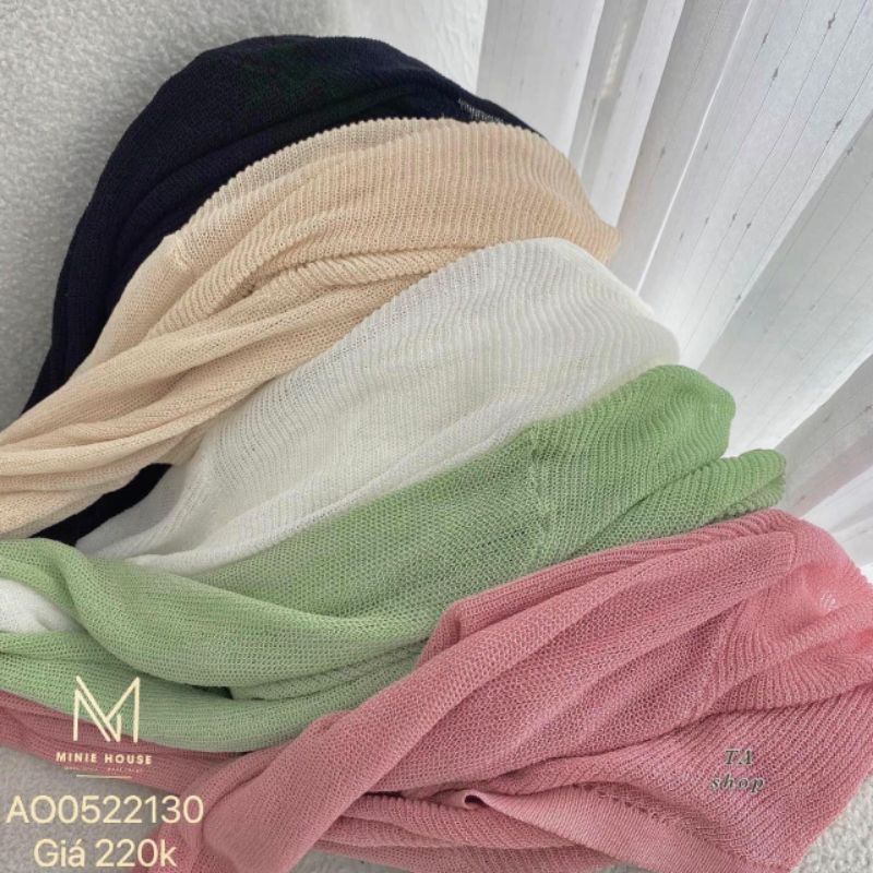 Áo cadigan mỏng hàng QC