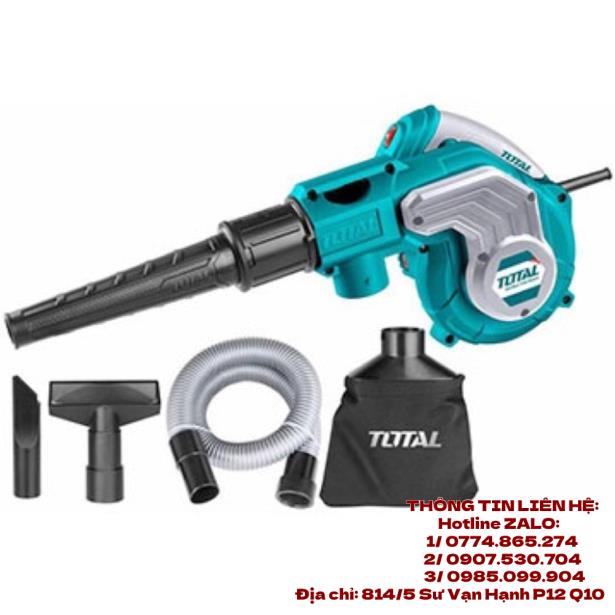 Máy Thổi Bụi (kèm túi hút bụi ) Total 800W TB2086 - Có chỉnh tốc độ hút thổi - Thiết Bị Vệ Sinh Nhà Cửa Văn Phòng