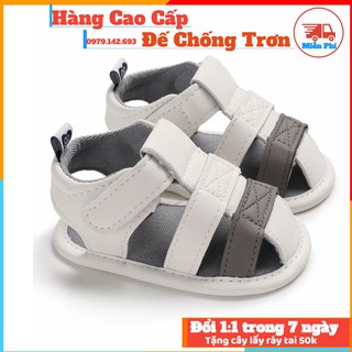 Dép tập đi, Dép tập đi cho bé mềm mại cực chất cho bé đủ màu, đủ size, chống trơn trượt từ 0-18 tháng