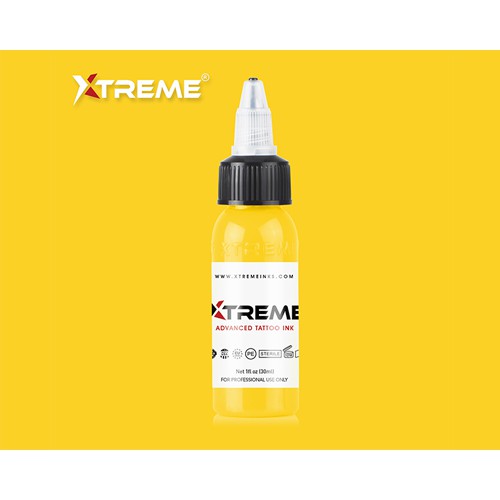 Mực xăm hình Xtreme MÀU VÀNG YELLOW hàng chính hãng USA