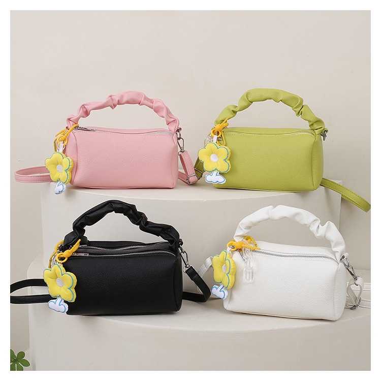 Túi Xách JASMIN NOIR Da PU Hình Gối In Hoa Nhài Thời Trang Cho Nữ