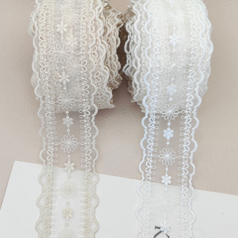 1 Yard Ren Thêu Thủ Công 6.5cm 2021
