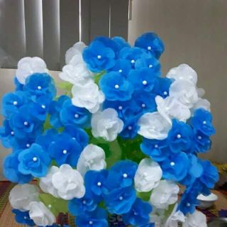 Hoa giấy lụa thành phẩm