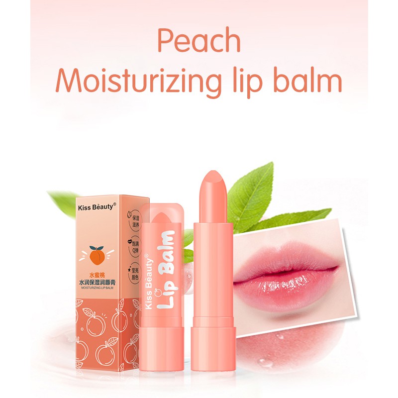 Son dưỡng môi Kissbeauty không màu kháng nước chống mồ hôi lâu trôi