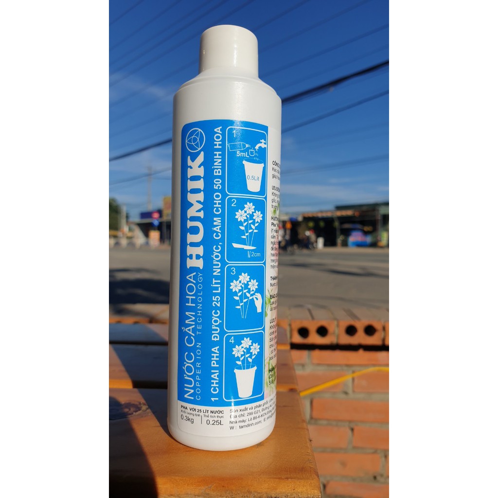 NƯỚC CẮM HOA HUMIK CHAI 250ML MẪU MỚI | BigBuy360 - bigbuy360.vn
