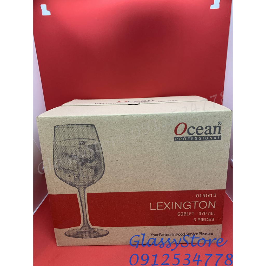 Ly  rượu vang thủy tinh Ocean Lexington Goblet - 370ml - 1019G13