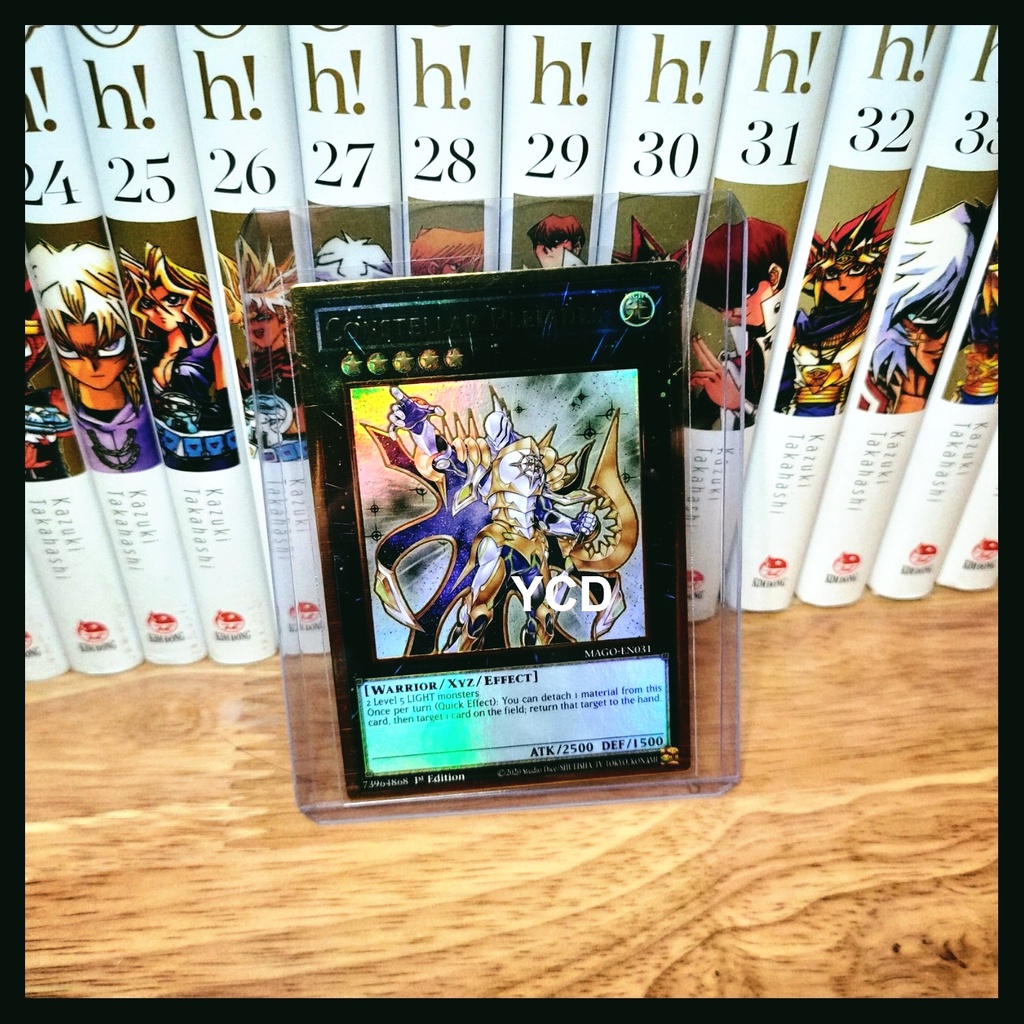 Thẻ bài yugioh chính hãng Constellar Pleiades– Premium Gold Rare