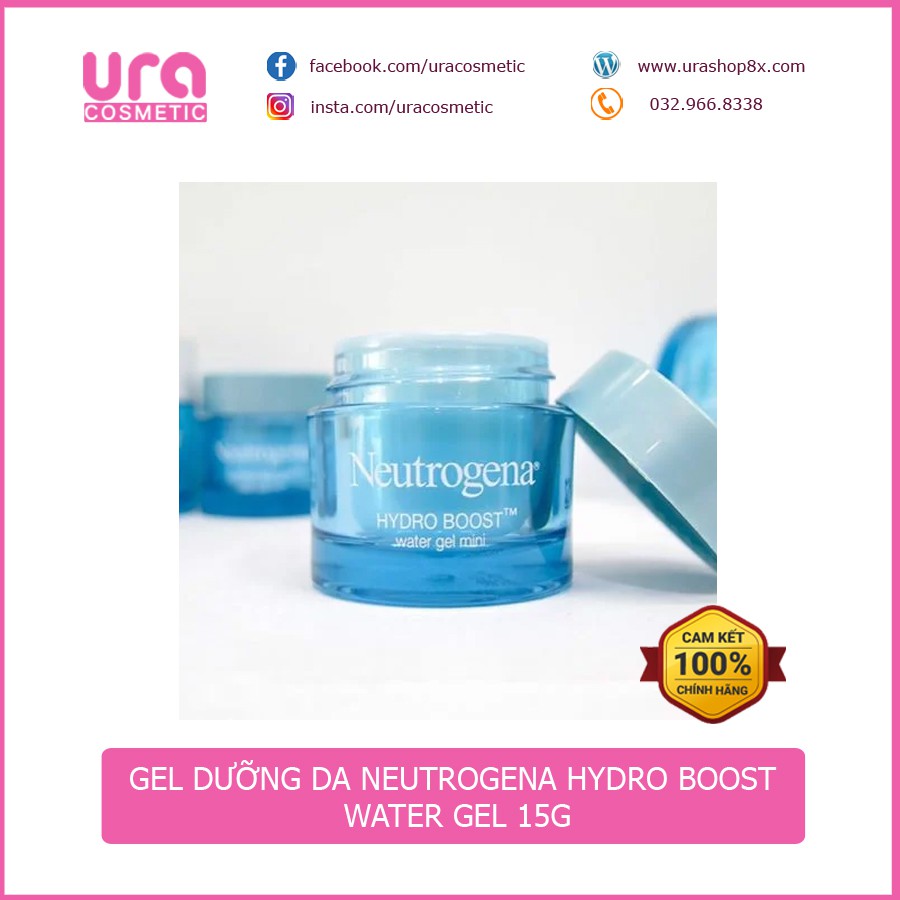 [MINISIZE] Gel dưỡng Neutrogena Hydro Boost Watergel - Kem dưỡng cho da dầu thêm mướt mịn Neutrogena 15g