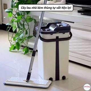 🎁FREESHIP🎁 CHỔI LAU NHÀ ĐA NĂNG KÈM THÙNG TỰ VẮT 🎁BẢN LẺ GIÁ SỈ🎁