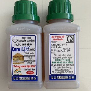 Trừ bệnh thán thư cho cây trồng - Cure Supe 300EC