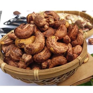 Điều rang muối nguyên hạt vỏ lụa 500gr