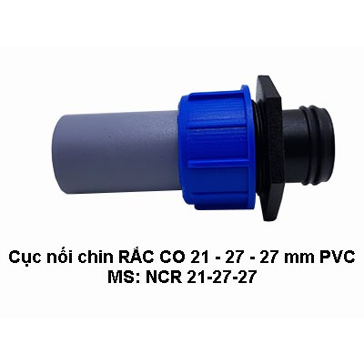 CỤC NỐI CHIN RẮC CO 21 - 27 - 27 MM PVC (BỊCH 5 CÁI)