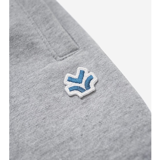 OWL BRAND® JOGGER LOGO SHORT - Quần short nỉ thun màu xám