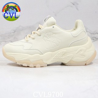 Giày Thể Thao Nữ Mlb Ny Logo Big Ball Chunky Đế Dày Thời Trang Năng Động