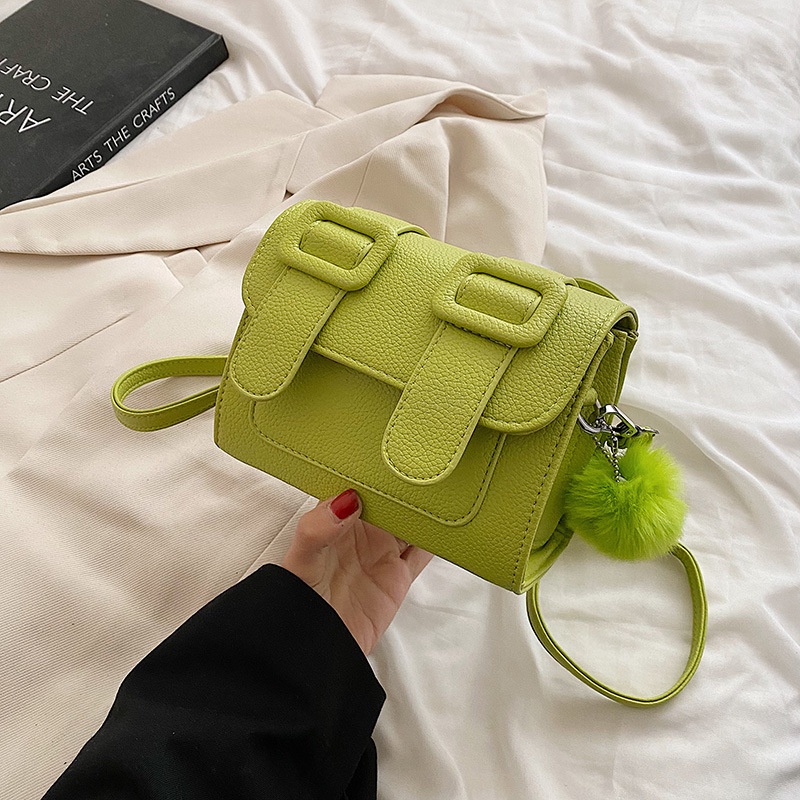 Túi Đeo Chéo Hình Vuông Nhỏ Phong Cách Nước Ngoài Cho Nữ