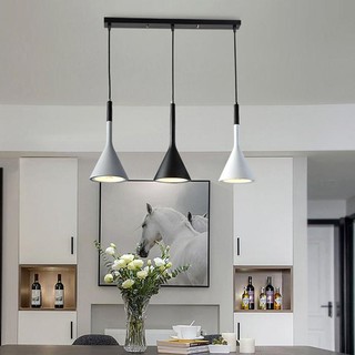 Bộ 03 Đèn thả trần hình loa kèn HAPOVA  DT 8957