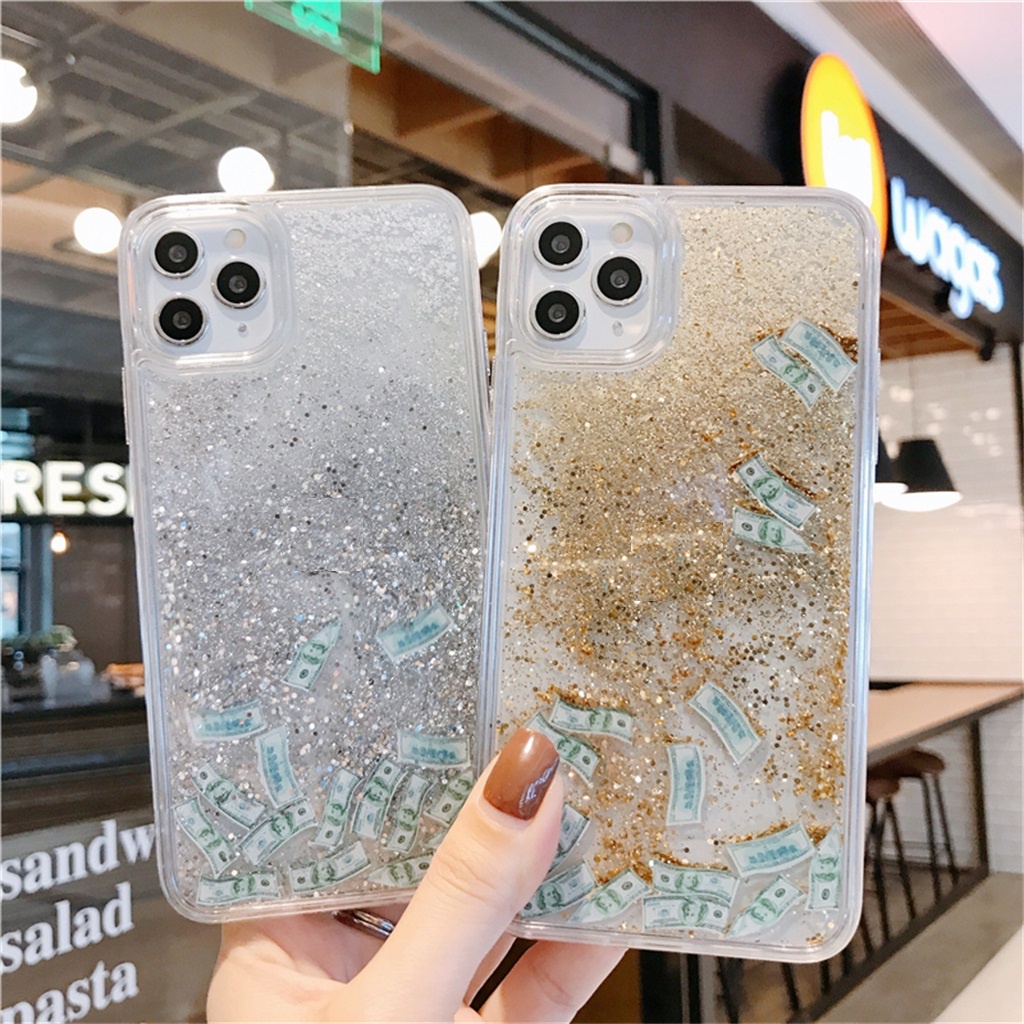 Ốp Điện Thoại Kim Tuyến Nước Cho Iphone13 13ProMax iPhone11ProMax 12ProMax XS Max