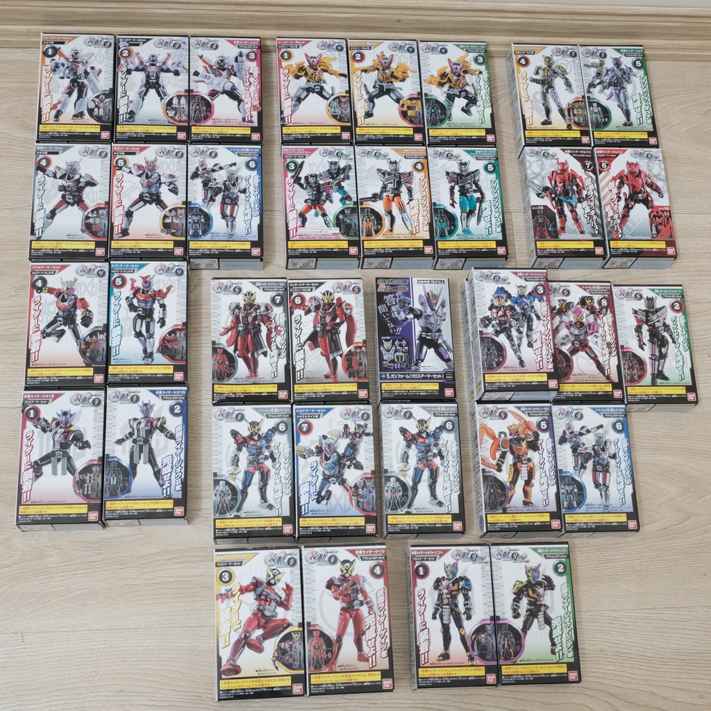 Mô hình SODO Zi-O Full Set. Chính Hãng Kamen Rider So-Do Zi-O. Candy Toys Shokugan SG Zio Hàng new nguyên seal.