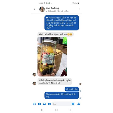 Mix trái cây sấy lạnh