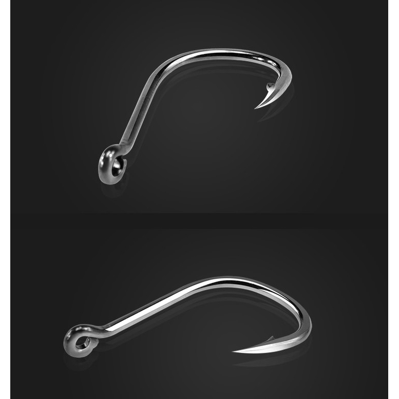 Hộp 50 Lưỡi Câu Cá Bằng Thép Carbon Cao Cấp