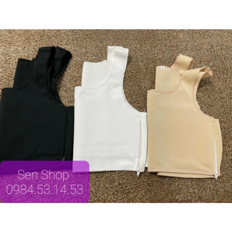 Áo nịt ngực Tomboy Sb Trans dây kéo - Áo nịt ngực dây kéo | BigBuy360 - bigbuy360.vn