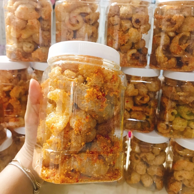 Da heo cháy tỏi giòn rụm rụm