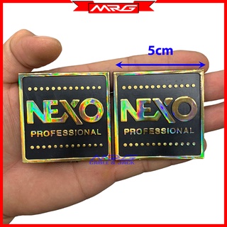 Tem Loa Nexo, giá 1 cặp, nhựa cứng.