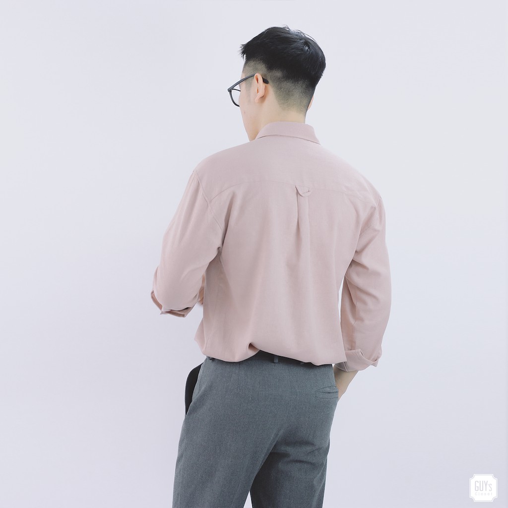 Sơ mi đũi thô dài tay Good GUY -  hàng thiết kế, kiểu dáng basic dễ phối đồ - GUY's Closet | BigBuy360 - bigbuy360.vn