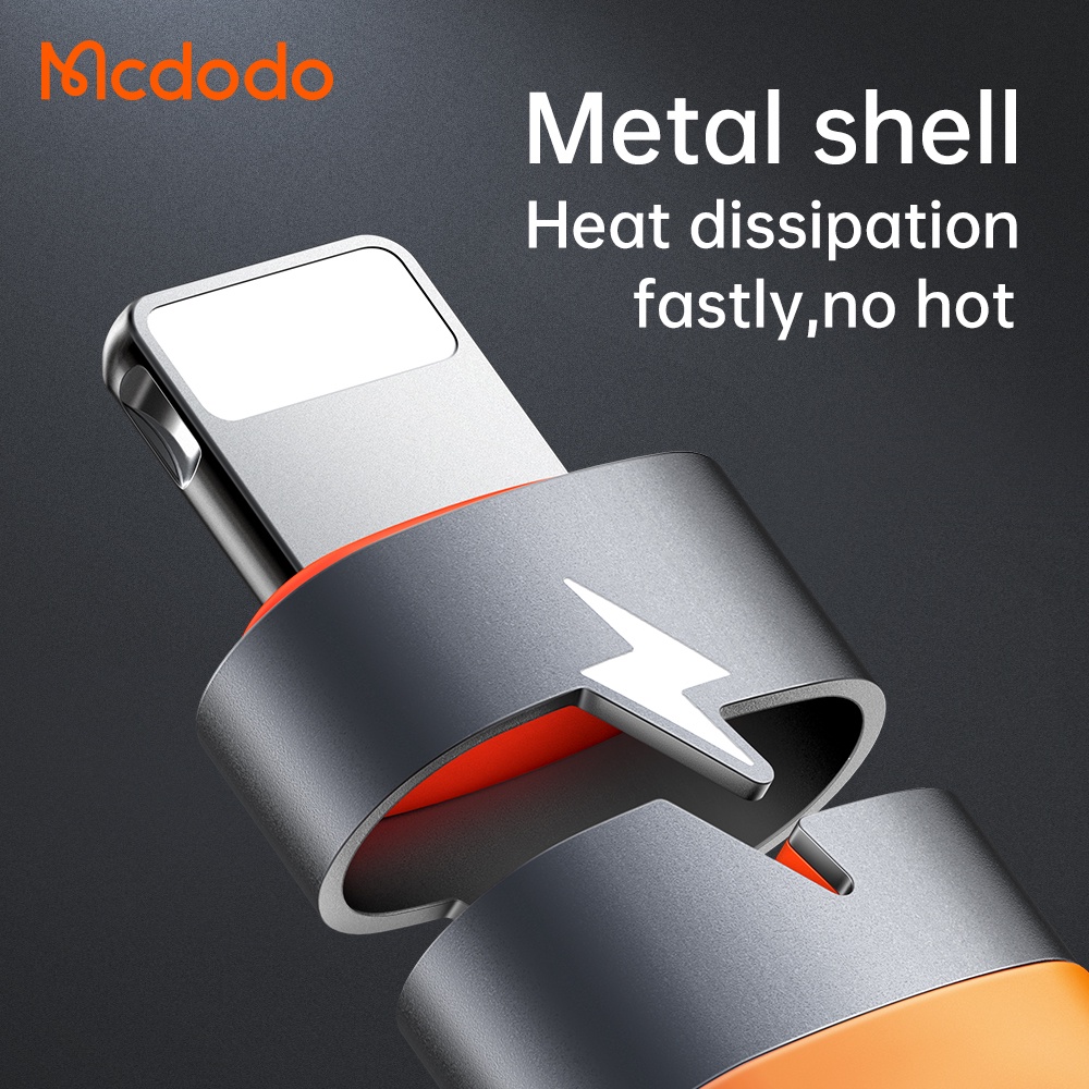 Đầu điều hợp MCDODO OTG loại C qua L hỗ trợ sạc nhanh 20W PD OTG-051 cao cấp