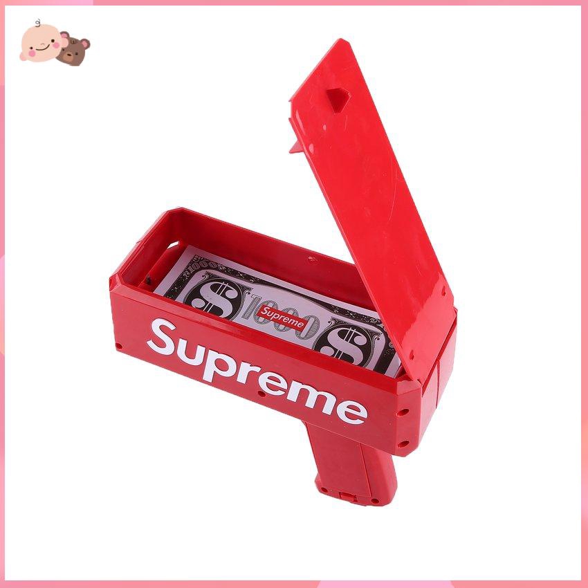 Súng Bắn Tiền Đồ chơi Party Supreme Money hàng chuẩn đẹp