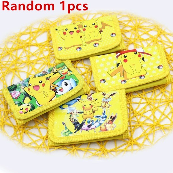 Ví Đựng Tiền Xu Hình Pikachu Dễ Thương Cho Bé