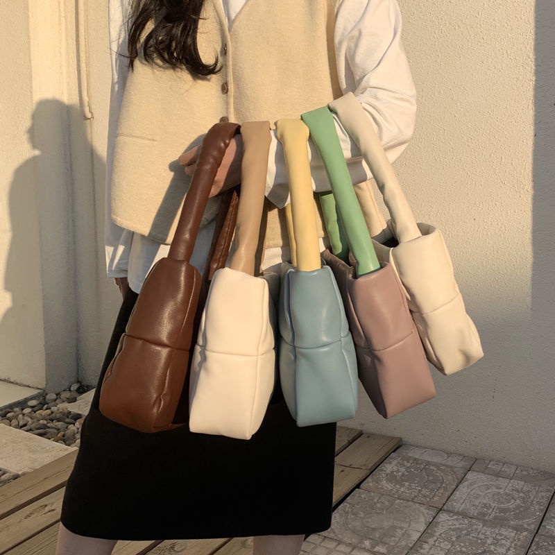Túi Xách Tote Da Pu Bảo Vệ Môi Trường 21 Inch Thời Trang Xuân Hè